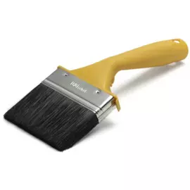 кисть anza basic для наружних работ изогнутая 100мм