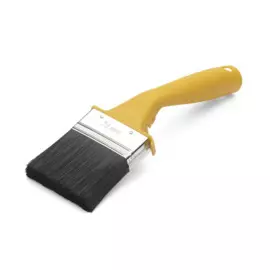 кисть anza basic для наружних работ изогнутая 75мм