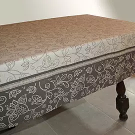 Клеенка ALBA 140см Уни серо-беж. 626603