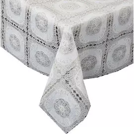 клеенка ажурная шир. 138см темно-бежевая твр mix