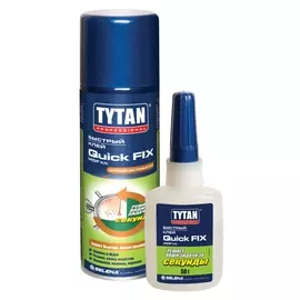 клей цианакрилатный tytan professional двухкомпонентный 200мл./50мл.