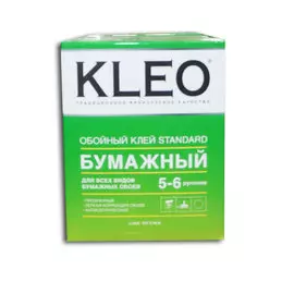 Клей для обоев KLEO стандарт 5-6рул.