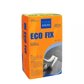 клей для плитки kiilto eco fix, 20 кг