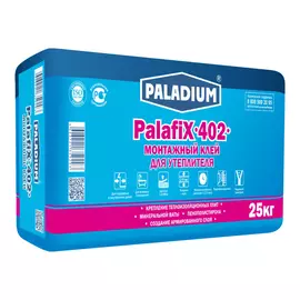 клей для утеплителя paladium palafix-402, 25 кг