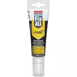 клей-герметик soudal fix all turbo 125мл 134139