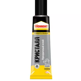 клей henkel момент кристал 30мл 122936