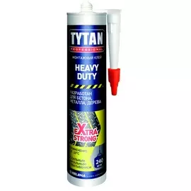 клей монтажный tytan professional heavy duty 310 мл