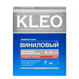 Клей обойный KLEO Виниловый (4-5 рул) Line Special (140г)