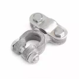 Клемма АКБ "AUTOPROFI" универсальная, усиленная, крепление жилы планкой, специальный свинцовый спла