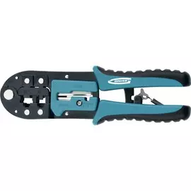 клещи для обжима телефонных и компьютерных клемм rj45, 8p и rj11/12, 6p / gross 17719