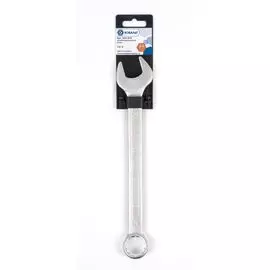 Ключ комбинированный 24мм матовый хром КОБАЛЬТ 642-975