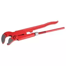 Ключ трубный рычажный изогнутые губки 545*50мм Сибртех 15744