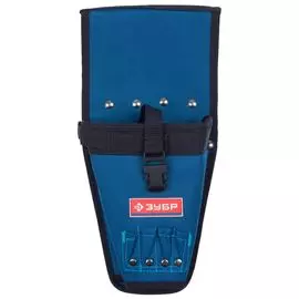 кобура для шуруповерта с отделениями для бит и сверл зубр эксперт 38630