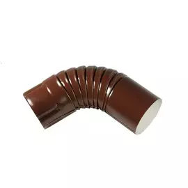колено, цвет шоколадно-коричневыйral 8017, d-100 мм