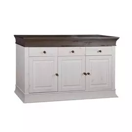 Комод Бостон НББ белый воск/колониал