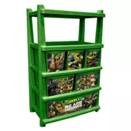 Комод для детской комнаты ЧЕРЕПАШКИ НИНДЗЯ 610мм комбинированный