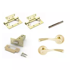 комплект для двери фабрика замков fz set 03-c 100 2h sg(матовое золото)