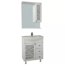 Комплект мебели 65см АСБ Альфа-Кристал 3Н