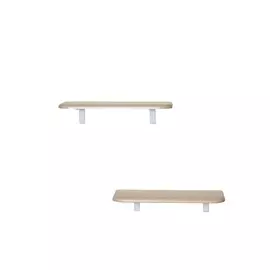 Комплект полок Сочи 450 дуб беленый 9374506902