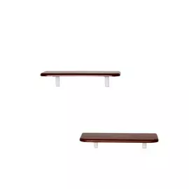 Комплект полок Сочи 450 орех 9374506903