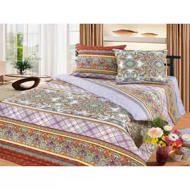 Комплект постельного белья 1,5 сп. Cleo 145*215*1 145*215*1 70*70*2 бязь (4пред) 15/320-B