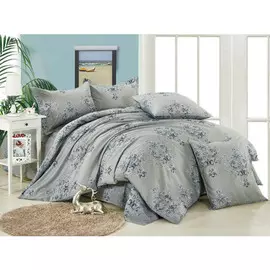 Комплект постельного белья 1,5сп Cleo 1,5сп 15/021-BL / 150*215*1160*220*170*70*2/