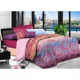 Комплект постельного белья 1,5сп полисатин Пальмира