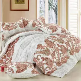 Комплект постельного белья 2,0сп Cleo бязь 20/011-BL /180*215*1 200*220*1 70*70*2 /