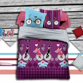 Комплект постельного белья 2,0сп Слим-сатин 241