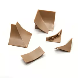 комплект уголков к плинтусу (королевский опал светлый)