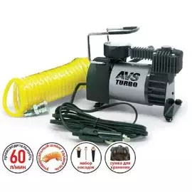 Компрессор автомобильный Turbo AVS KS600
