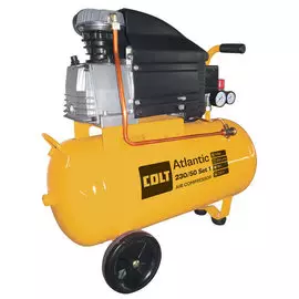 Компрессор масляный COLT ATLANTIC 220/50, 220В, 1800 Вт, 220л/м, 8бар, 50л, с набором
