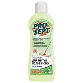 концентрат для мытья полов и стен prosept multipower после дождя 0,8л 283-08