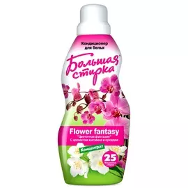 Кондиционер для белья Большая стирка концентрат 1,0л цветочная фантазия