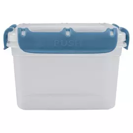 Контейнер 0,7л BERGEN Plast Team с защелками туманно-голубой PT1042ТГ-16