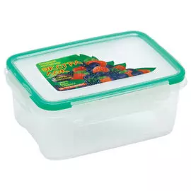 Контейнер 1100мл прямоугольный, ЭКСТРА ЛОК для СВЧ C76201