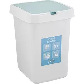контейнер 25л svip quadra line для раздельного сбора отходов 295х335х420 sv4544сх