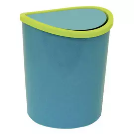 Контейнер для мусора настольный 1,6л бирюзовый
