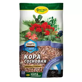 кора сосновая цветочное счастье фаско 2,5л