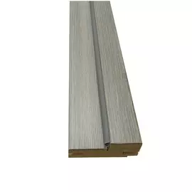 коробка прямая,3d покрытие 2070х74х28мм,светло-серый