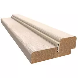 коробочный брус плоский simple 227 3d покрытие 2070х70х26мм,эш вайт