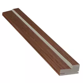 коробочный брус пвх дуб филадельфия коньяк 32*70*2070мм телескопический с уплотнителем