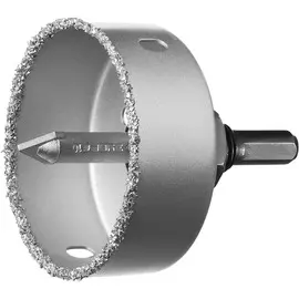 Коронка-чашка c карбид-вольфр. нанесением, 76 мм, высота 25 мм, Зубр 33360-076_z01