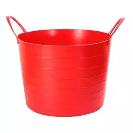корзина мягкая 17л красный м2880
