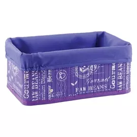 Корзина складная фиолетовая S