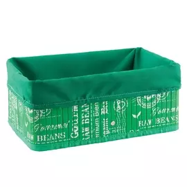 Корзина складная зеленая M