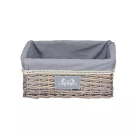 корзина стеллажная 400*310*170 "лен" natural house серый ew-19 m