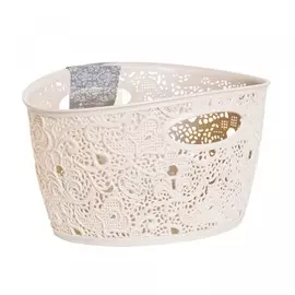 корзина victoria 7л кремовая