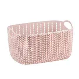 корзинка вязание 4л чайная роза