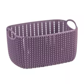 Корзинка ВЯЗАНИЕ 4л пурпурный